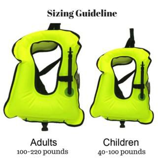 Adult and Children Snorkel Vest